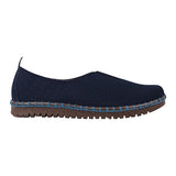 ZAPATOS CASUALES DAMA STYLO 8054 SUEDE AZUL