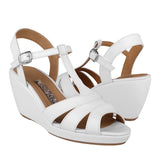 SANDALIAS DAMA STYLO 7156 SIMIPIEL BLANCO