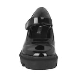 ZAPATOS CASUALES DAMA STYLO 332 CHAROL NEGRO