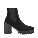 BOTINES DAMA STYLO 7502 SUEDE NEGRO
