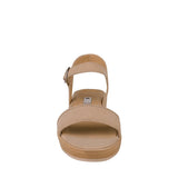 SANDALIAS DAMA STYLO 12944 SUEDE BEIGE