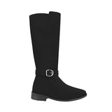BOTAS DAMA STYLO 68112 SUEDE NEGRO