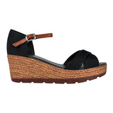 CUÑAS DAMA SIENA 21074 SUEDE NEGRO