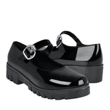 ZAPATOS CASUALES DAMA SIENA 333 CHAROL NEGRO