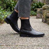 BOTINES SIENA MUJER 68111 SIMIPIEL NEGRO
