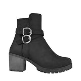 BOTINES SIENA MUJER 30134 SUEDE NEGRO