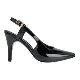 TACONES DAMA STYLO 1514 CHAROL NEGRO