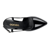 TACONES DAMA STYLO 1514 CHAROL NEGRO