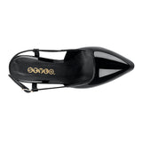 TACONES DAMA STYLO 1514 CHAROL NEGRO