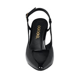 TACONES DAMA STYLO 1514 CHAROL NEGRO