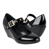 CUÑAS DAMA SIENA 139 CHAROL NEGRO