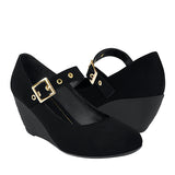 TACONES DAMA SIENA 139 SUEDE NEGRO