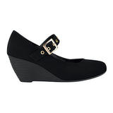 TACONES DAMA SIENA 139 SUEDE NEGRO