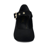 TACONES DAMA SIENA 139 SUEDE NEGRO