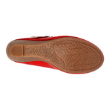 MOCASINES DAMA SIENA 139 CHAROL ROJO