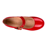 MOCASINES DAMA SIENA 139 CHAROL ROJO