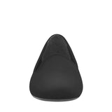 Flats casuales Stylo para mujer suede negro 1798