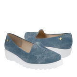 ZAPATOS CASUALES DAMA STYLO 3317 SIMIPIEL AZUL