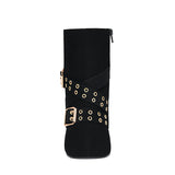 BOTINES DAMA STYLO 4888 SIMIPIEL NEGRO