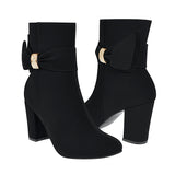BOTINES DAMA STYLO 4835 SUEDE NEGRO