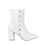 BOTINES MUJER STYLO 4311 SIMIPIEL BLANCO