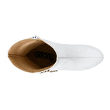 BOTINES MUJER STYLO 4311 SIMIPIEL BLANCO