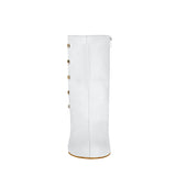 BOTINES MUJER STYLO 4311 SIMIPIEL BLANCO