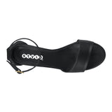 SANDALIAS DAMA STYLO 3008 SIMIPIEL NEGRO