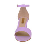 SANDALIAS DAMA STYLO 3008 CHAROL MORADO