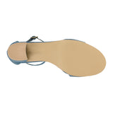 SANDALIAS DAMA STYLO 3008 SIMIPIEL AZUL