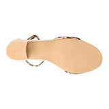 SANDALIAS STYLO MUJER 3008 SIMIPIEL BEIGE