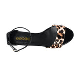 SANDALIAS STYLO MUJER 3008 CHAROL NEGRO