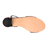 SANDALIAS STYLO MUJER 3008 CHAROL VINO