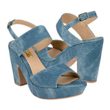 SANDALIAS DAMA STYLO 9014 SIMIPIEL AZUL