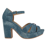 SANDALIAS DAMA STYLO 9090 SIMIPIEL AZUL