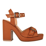 SANDALIAS DAMA STYLO 9023 SIMIPIEL CAFÉ