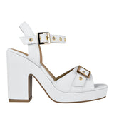 SANDALIAS DAMA STYLO 9023 SIMIPIEL BLANCO