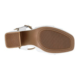 SANDALIAS DAMA STYLO 9023 SIMIPIEL BLANCO