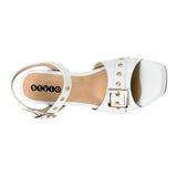 SANDALIAS DAMA STYLO 9023 SIMIPIEL BLANCO