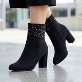 BOTINES SIENA MUJER 4312 BUCK NEGRO