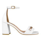 SANDALIAS DAMA STYLO 3019 SIMIPIEL BLANCO