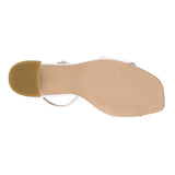 SANDALIAS DAMA STYLO 3019 SIMIPIEL BLANCO