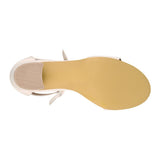 SANDALIAS DAMA STYLO 3021 SIMIPIEL BEIGE