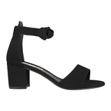 SANDALIAS DAMA STYLO 3021 SUEDE NEGRO