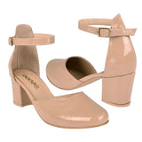 TACONES DAMA STYLO 5382 CHAROL BEIGE