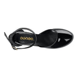 TACONES DAMA STYLO 5382 CHAROL NEGRO