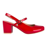 TACONES DAMA STYLO 5381 CHAROL ROJO