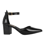 TACONES DAMA STYLO 5385 CHAROL NEGRO