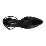 TACONES DAMA STYLO 5385 CHAROL NEGRO