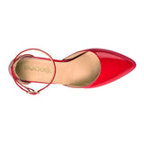 TACONES DAMA STYLO 5385 CHAROL ROJO